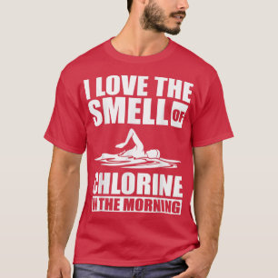 Cooles Schwimmen Kunst Männer schwimmen T-Shirt