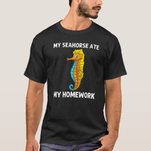 Cooles Seepferdchen Für Kinder Jungen Ozean Meer T T-Shirt