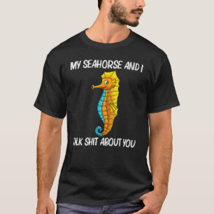 Cooles Seepferdchen Für Männer Frauen Ozean Meer T T-Shirt