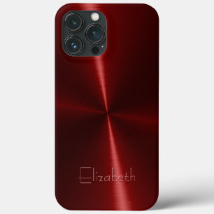 Cooles Shiny Radial Steel Metal Case-Mate iPhone Hülle