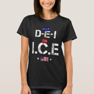 Cooles Shirt mit der Aufschrift Put Dei On Ice - P