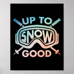 Cooles Skidesign für Herren Ski Ski Ski Ski Snow S Poster