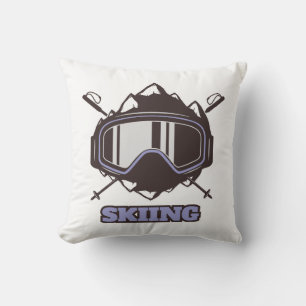 Cooles Skihelm Kissen