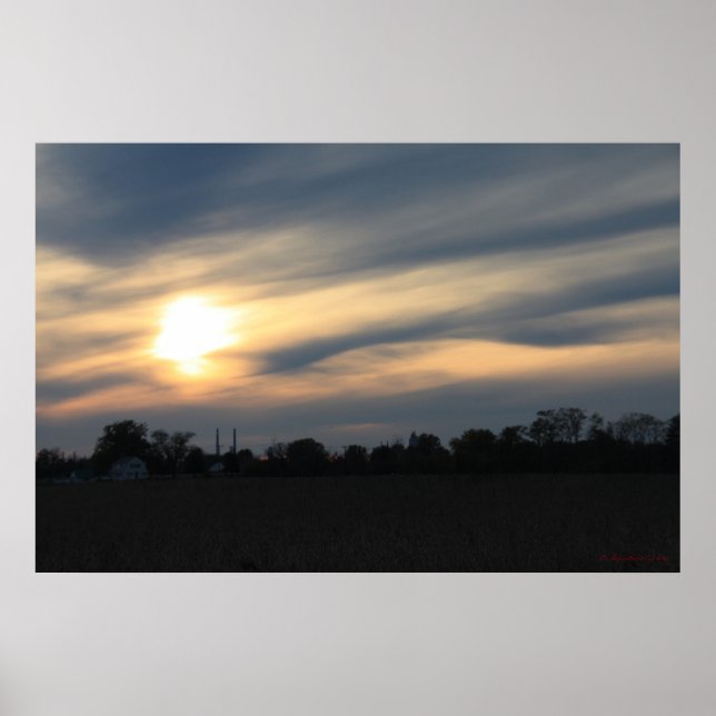 Cooles Sky #25-Poster Poster (Vorne)