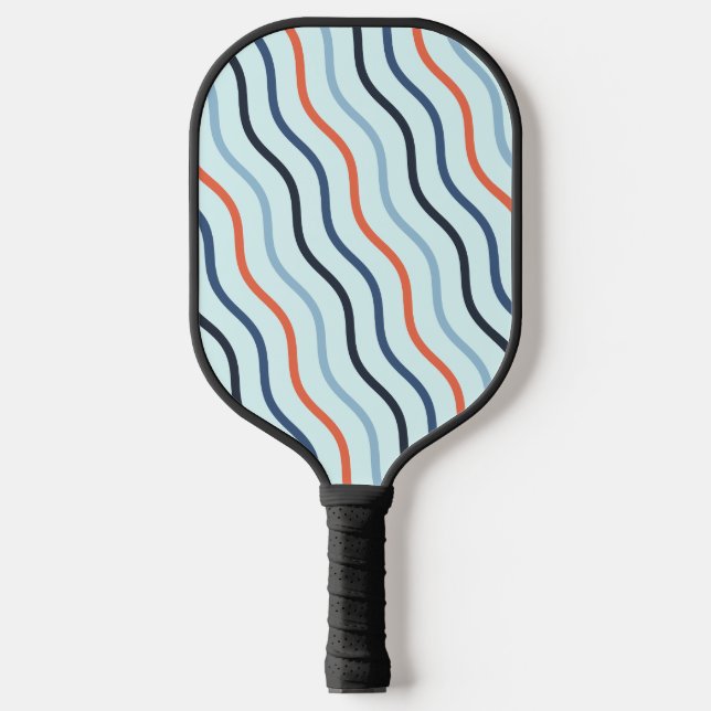 Cooles Sky Blue Beruflich Pickleball Paddel Schläger (Vorderseite)