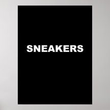 Cooles Sneaker Wall Art Poster