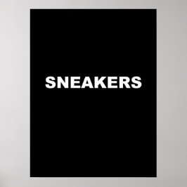 Cooles Sneaker Wall Art Poster