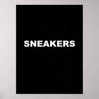 Cooles Sneaker Wall Art Poster