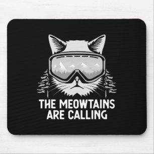 Cooles Snowboard für Damen und Herren Kinder Skila Mousepad