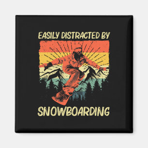 Cooles Snowboarddesign für Männer - Snowboard für Magnet