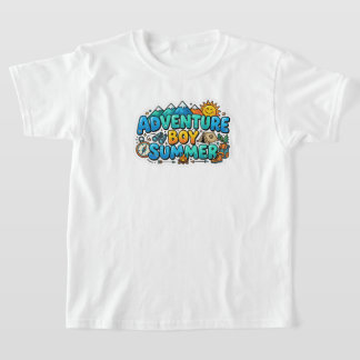 cooles Sommer T-Shirt-Design für Jungen T-Shirt