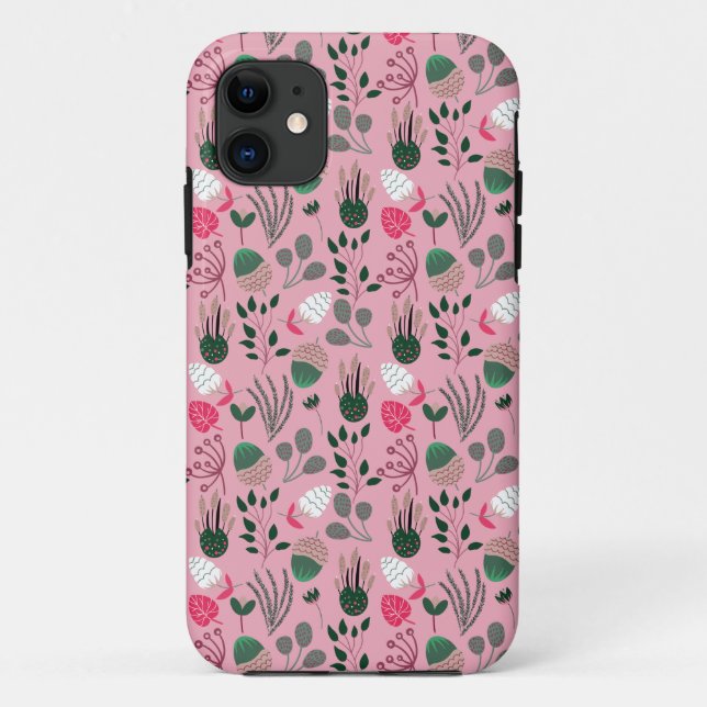 Cooles Sommermuster Case-Mate iPhone Hülle (Rückseite)