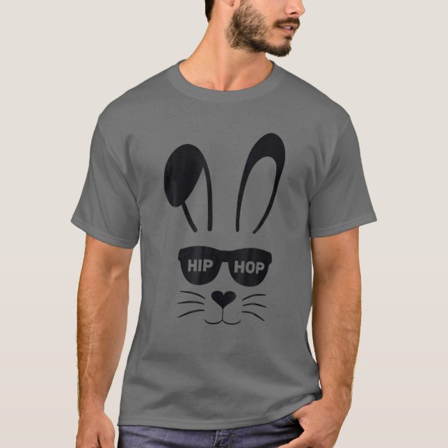 Cooles Sonnengesicht mit Sonnenbrille T-Shirt (Vorderseite)