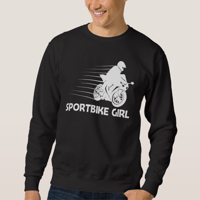 Cooles Sportbike für Girls Kinder Beruflich Motorr Sweatshirt (Vorderseite)