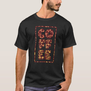 Cooles Sprichwort Kaffeebohnen trinken Koffein T-Shirt