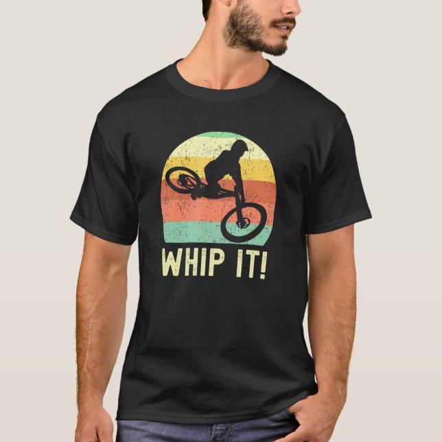 Cooles Sprichwort Mountainbike Jersey Reiten T-Shirt (Vorderseite)