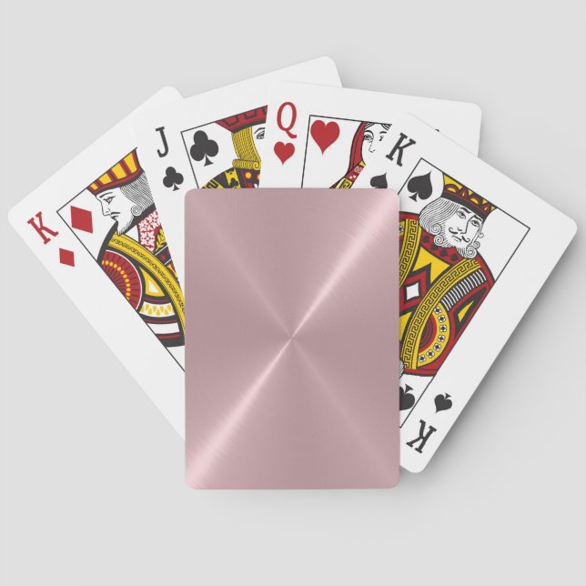 Cooles, stainless-Shiny-Metal Spielkarten (Rückseite)