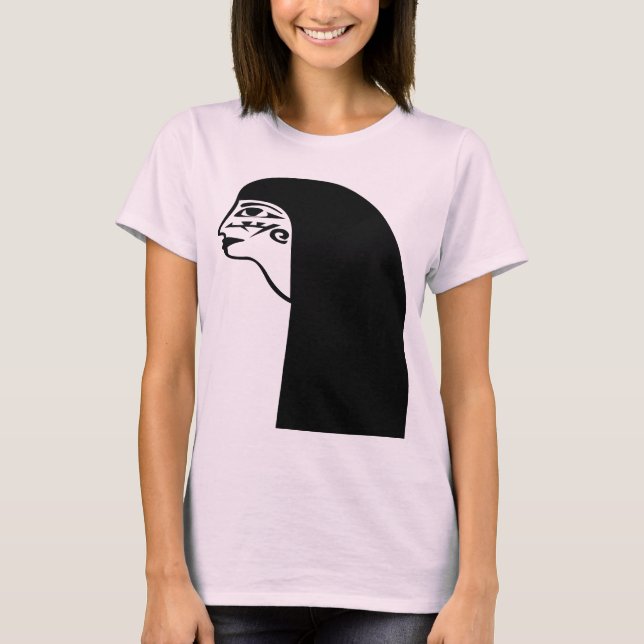 Cooles Stamm Antikes ägyptisches Symbol Tattoo Des T-Shirt (Vorderseite)