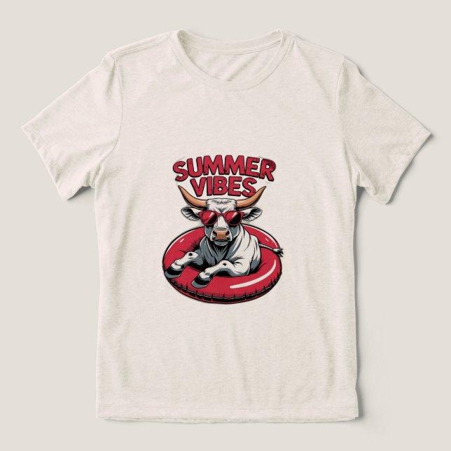 Cooles Summer Vibes Graphic TShirt (Design Vorderseite)