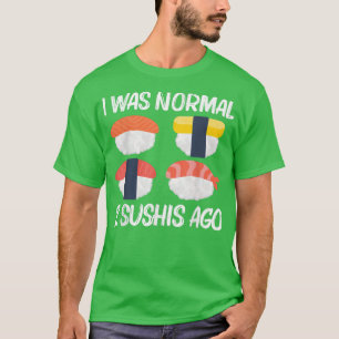 Cooles Sushi für Männer Japanisch Sashimi Meeresfr T-Shirt