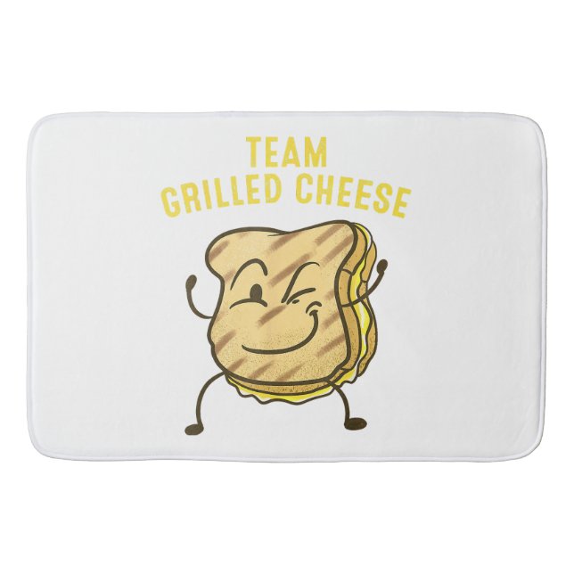 Cooles Team Grillkäse Geschenk Funny Squad Toastge Badematte (Vorderseite)