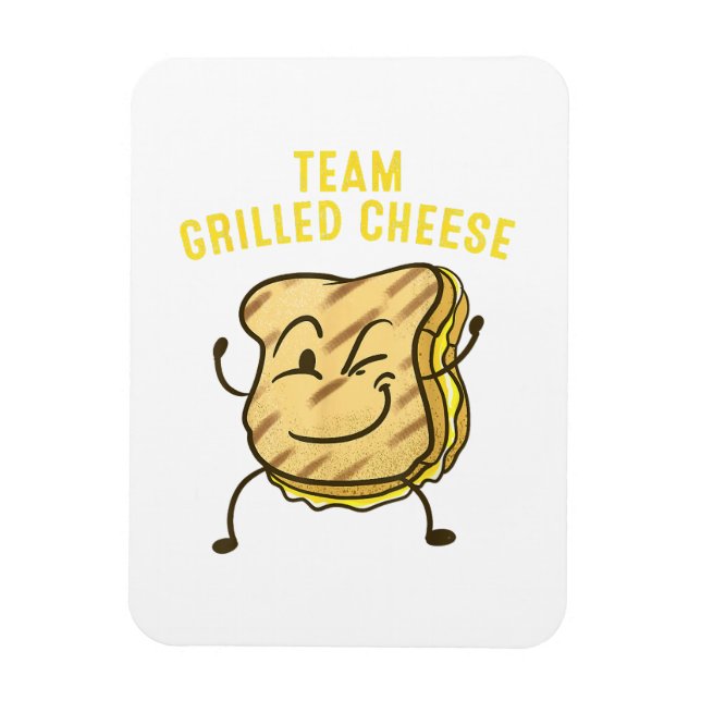 Cooles Team Grillkäse Geschenk Funny Squad Toastge Magnet (Vertikal)