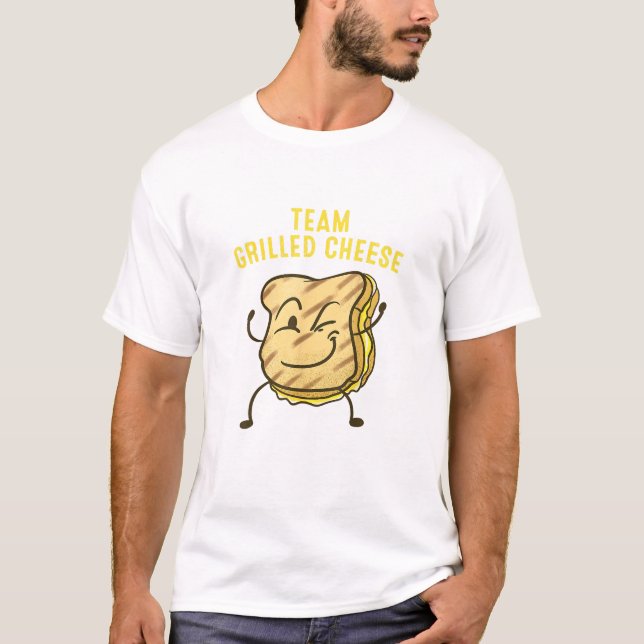 Cooles Team Grillkäse Geschenk Funny Squad Toastge T-Shirt (Vorderseite)