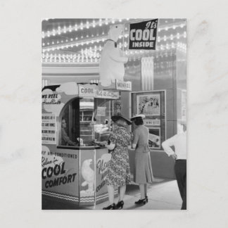 Cooles Theater, 1940 Postkarte