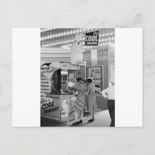 Cooles Theater, 1940 Postkarte