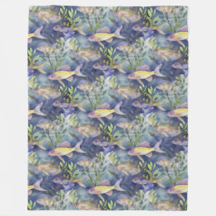 Cooles Tiermuster - Gecko 1 Fleecedecke