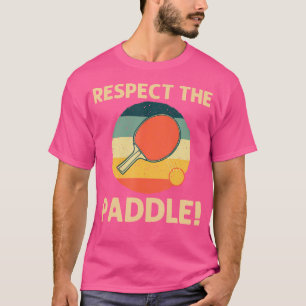 Cooles Tischtennis für Ball Paddel Pong Liebhaber T-Shirt