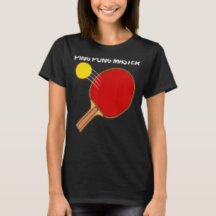 Cooles Tischtennis für Damen Pingpong Pl T-Shirt