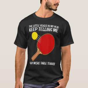 Cooles Tischtennis für Damen Pingpong Pl T-Shirt