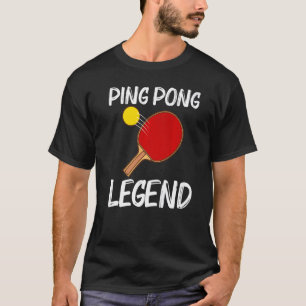 Cooles Tischtennis für Damen Pingpong Pl T-Shirt