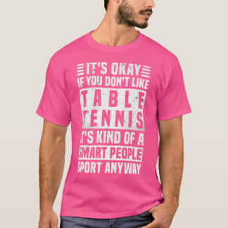 Cooles Tischtennisangebot für Damen und Herren T-Shirt