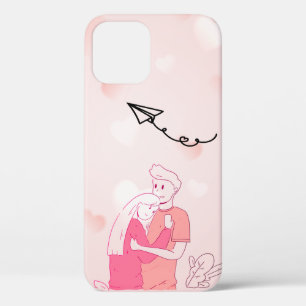 Cooles, trendy Pink Couple Case-Mate iPhone Case