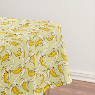 Cooles trendy Yellow Banana tropisches Fruchtmuste Tischdecke