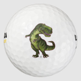 Cooles Tyrannosaurus Rex Golf Balls Golfball