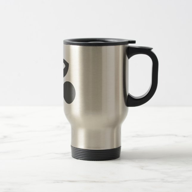 Cooles und einzigartiges Design für Radfahrer Reisebecher (Rechts)