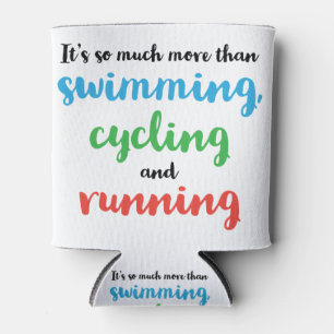 Cooles und originelles Design für Triathleten Dosenkühler