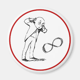 Cooles Unendlichkeitssymbol Magnet