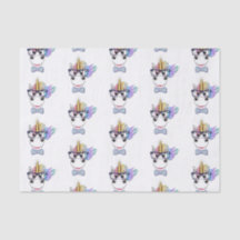 Cooles Unicorn-Seidenpapier