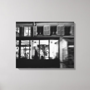 Cooles, urbanes modernes Pariser Foto Leinwanddruck