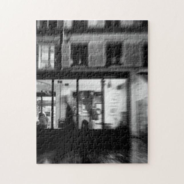 Cooles, urbanes modernes Pariser Foto Puzzle (Vertikal)