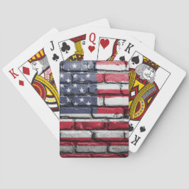 Cooles USA-Flag-Design Spielkarten