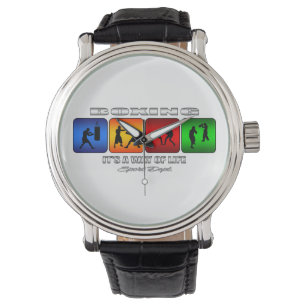 Cooles Verpacken ist es eine Lebensart Armbanduhr