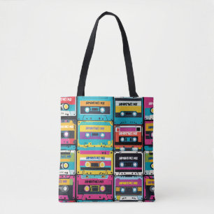 Cooles Vintage-Kassettenband mit individuellem Nam