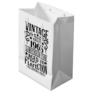 Cooles Vintages Geburtsjahr 1965 Mittlere Geschenktüte