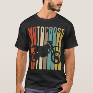 Cooles Vintages Motocross Dirt Bike T-Shirt