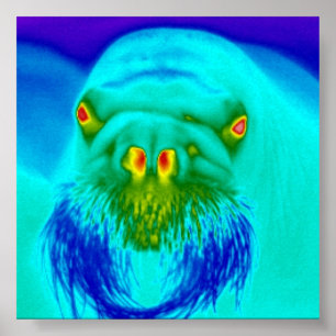 cooles Walroß Poster